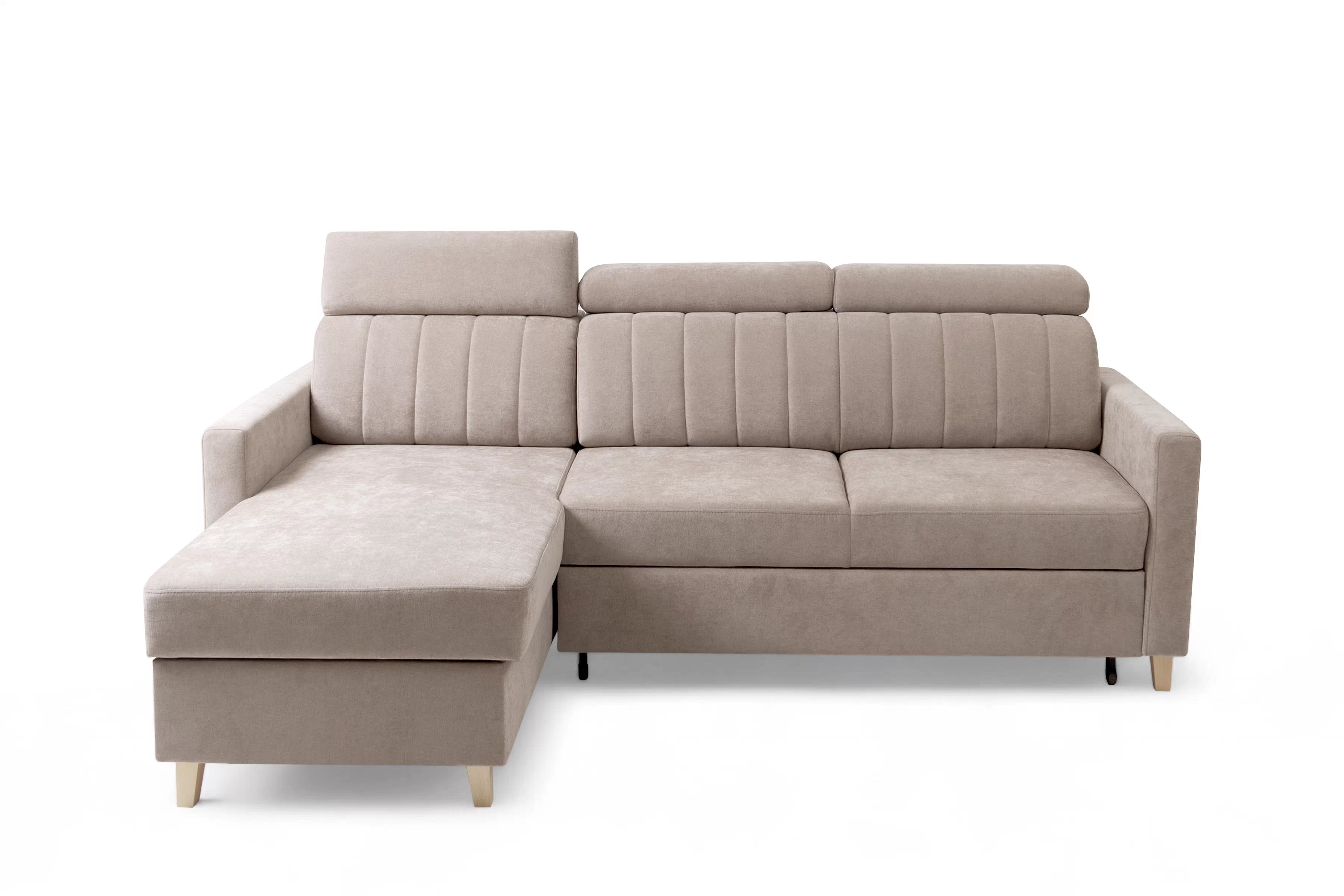 Rozkladacia rohová sedacia súprava Vario univerzálna Rohová sedacia súprava Vario s funkciou spánku uniwersalny prawo/Ľavá strana 