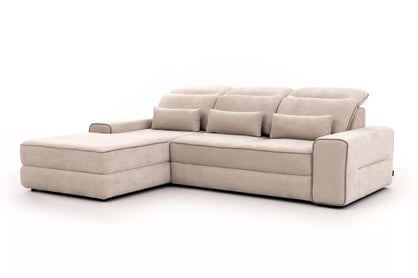 Rohová pohovka Tulia Mini s elektricky výsuvným sedákem