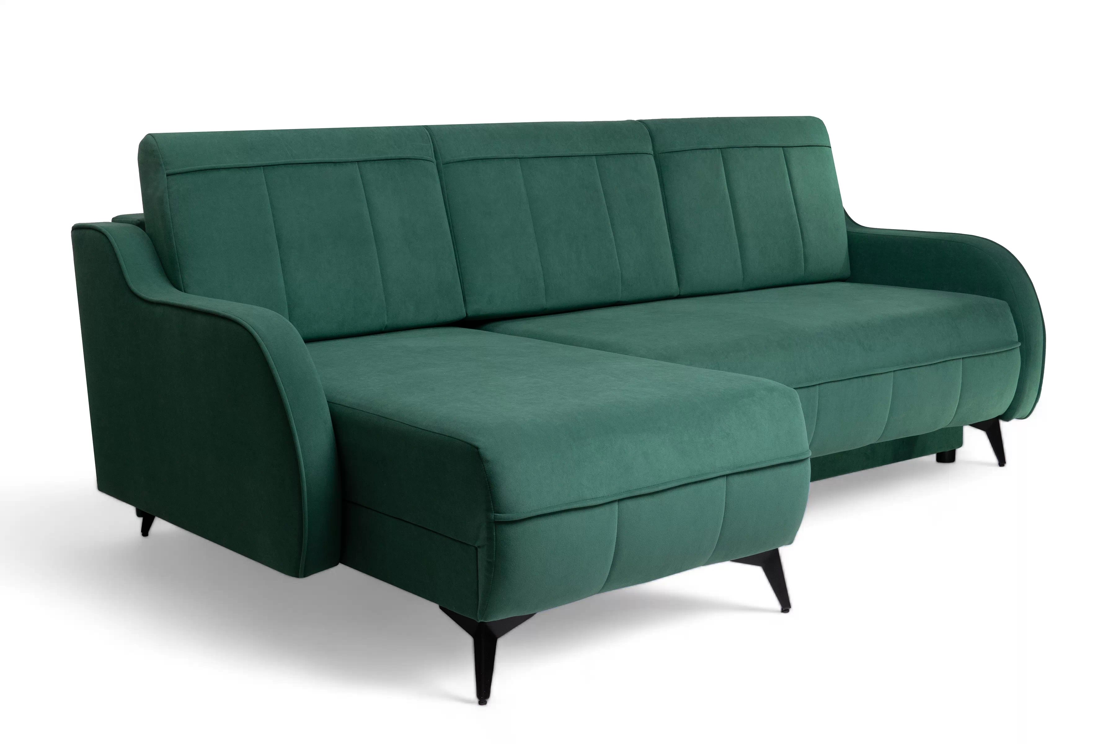 Rozkladacia rohová sedacia súprava Drago Rohová sedacia súprava s funkciou spania Drago