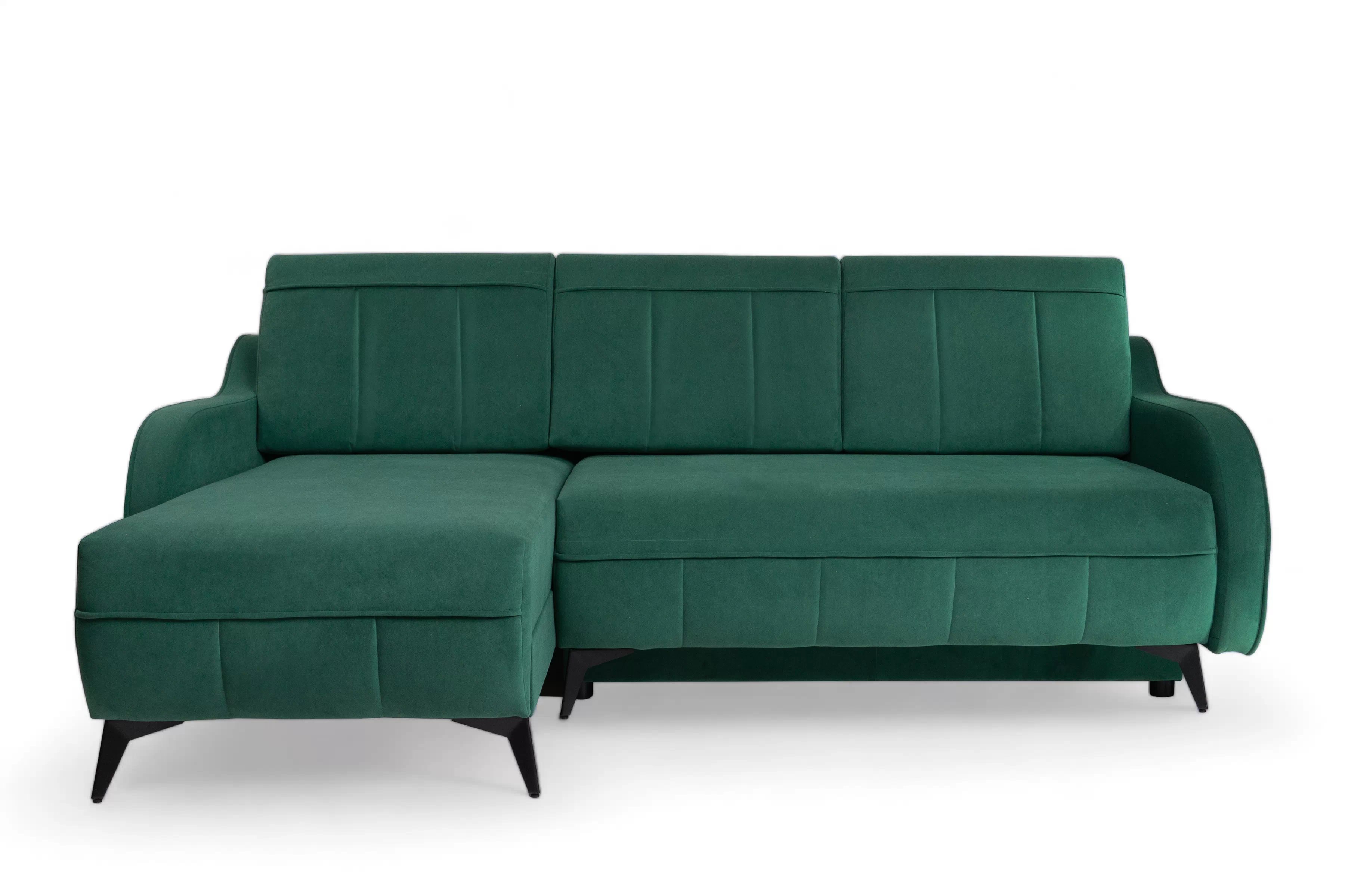 Rozkladacia rohová sedacia súprava Drago Rohová sedacia súprava s funkciou spania Drago