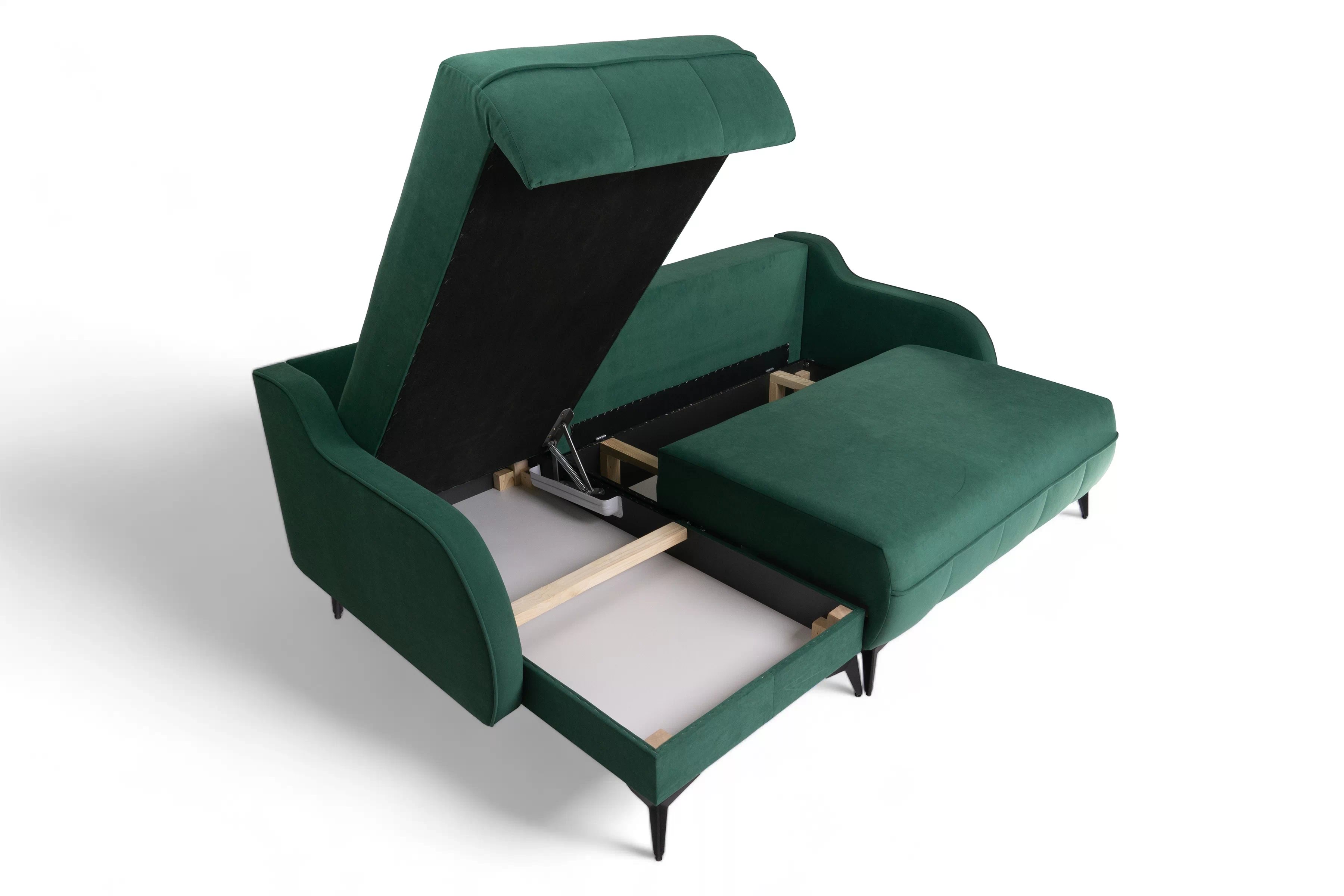 Rozkladacia rohová sedacia súprava Drago Rohová sedacia súprava s funkciou spania Drago