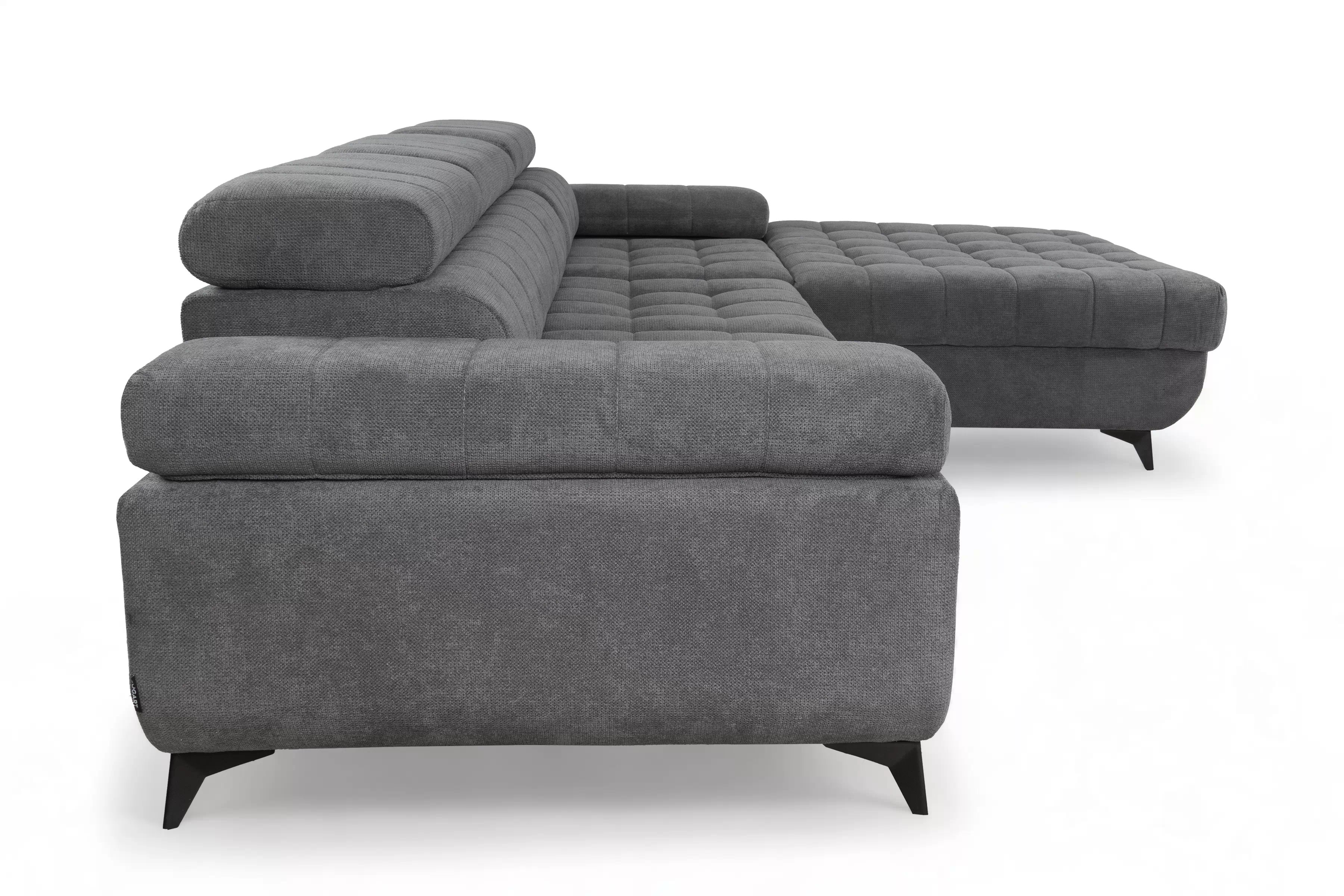 Rozkladacia rohová sedačka do obývacej izby Dragonis L II Rohová sedacia súprava s funkciou spánku Dragonis L II