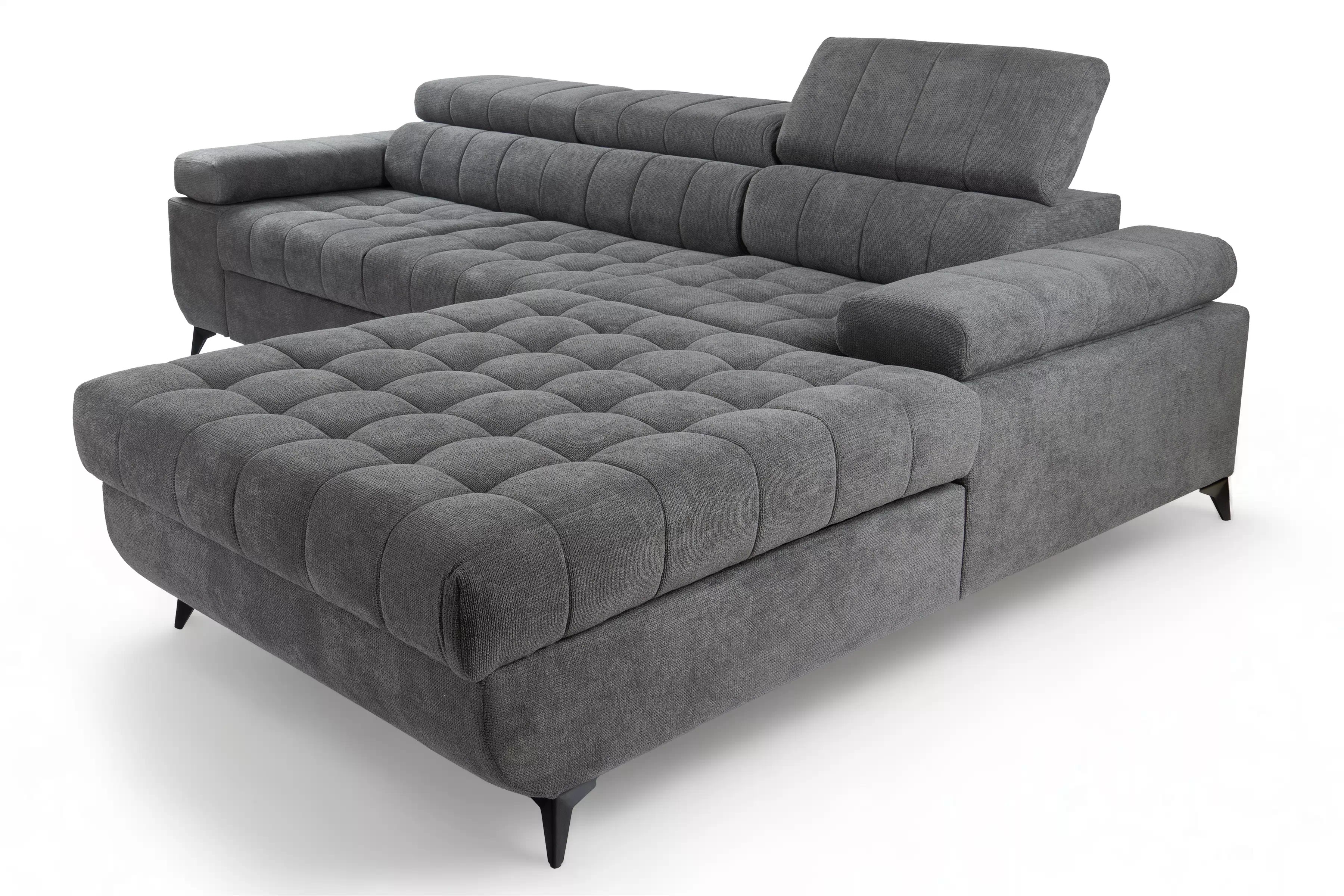 Rozkladacia rohová sedačka do obývacej izby Dragonis L II Rohová sedacia súprava s funkciou spánku Dragonis L II