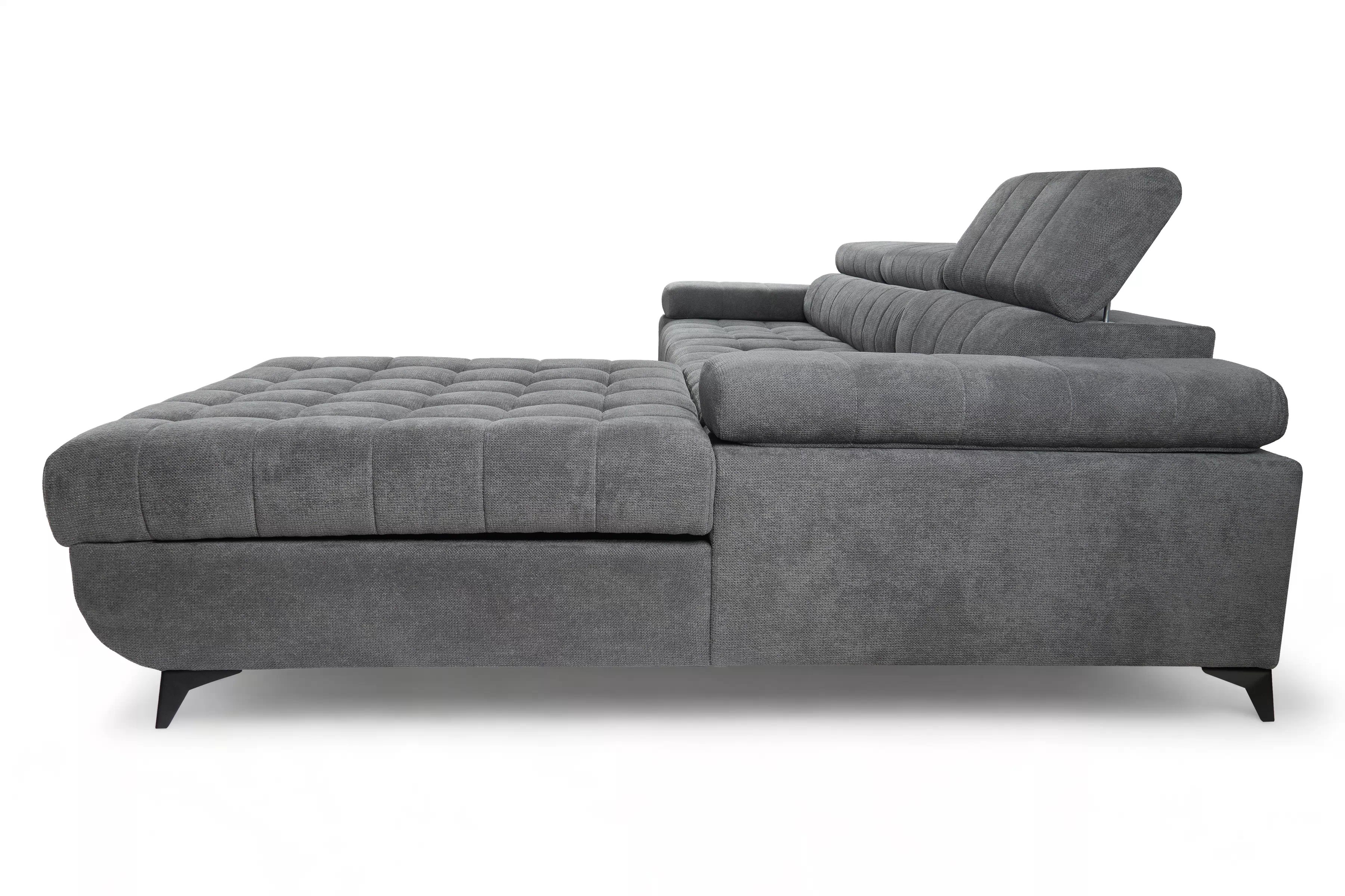 Rozkladacia rohová sedačka do obývacej izby Dragonis L II Rohová sedacia súprava s funkciou spánku Dragonis L II