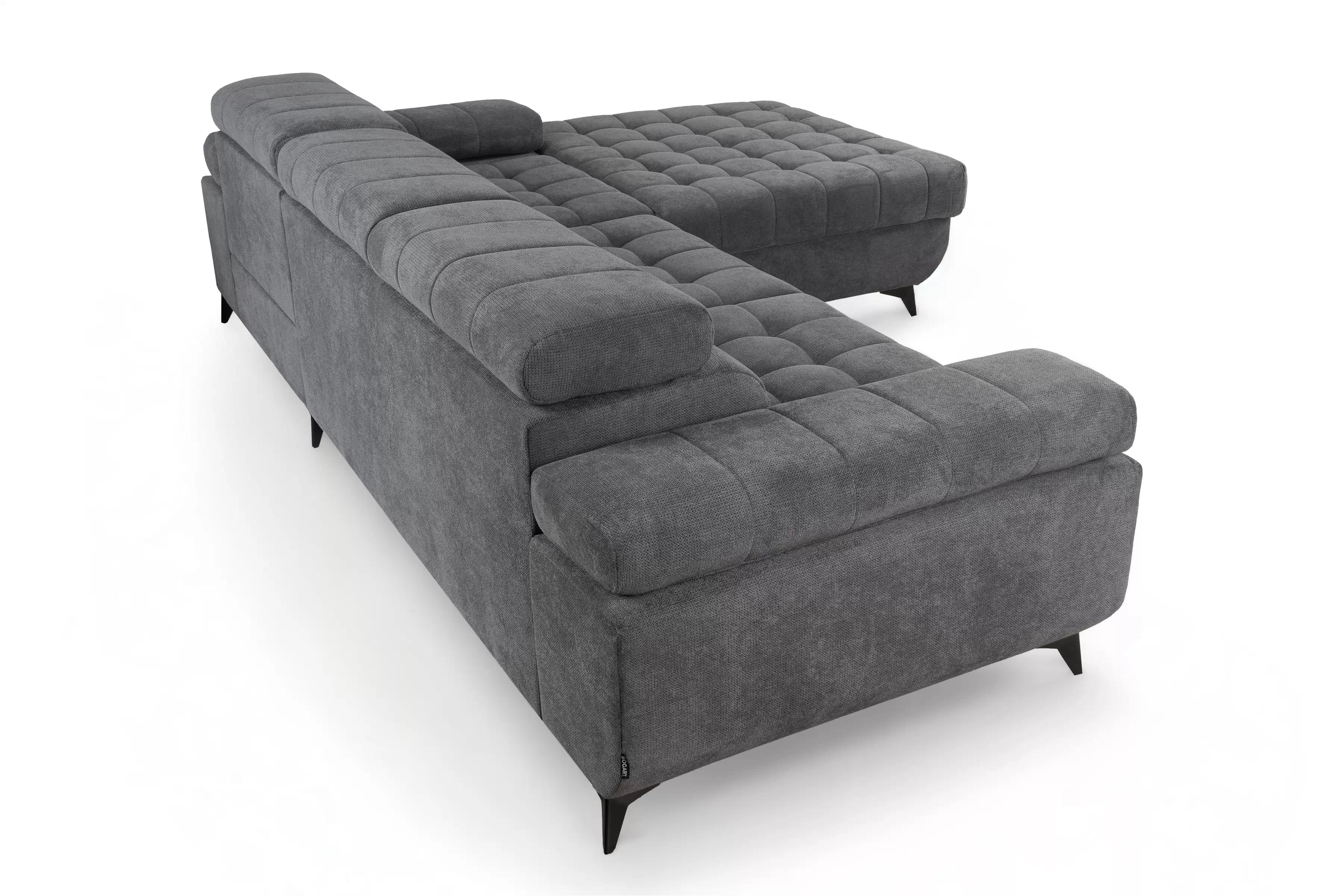 Rozkladacia rohová sedačka do obývacej izby Dragonis L II Rohová sedacia súprava s funkciou spánku Dragonis L II