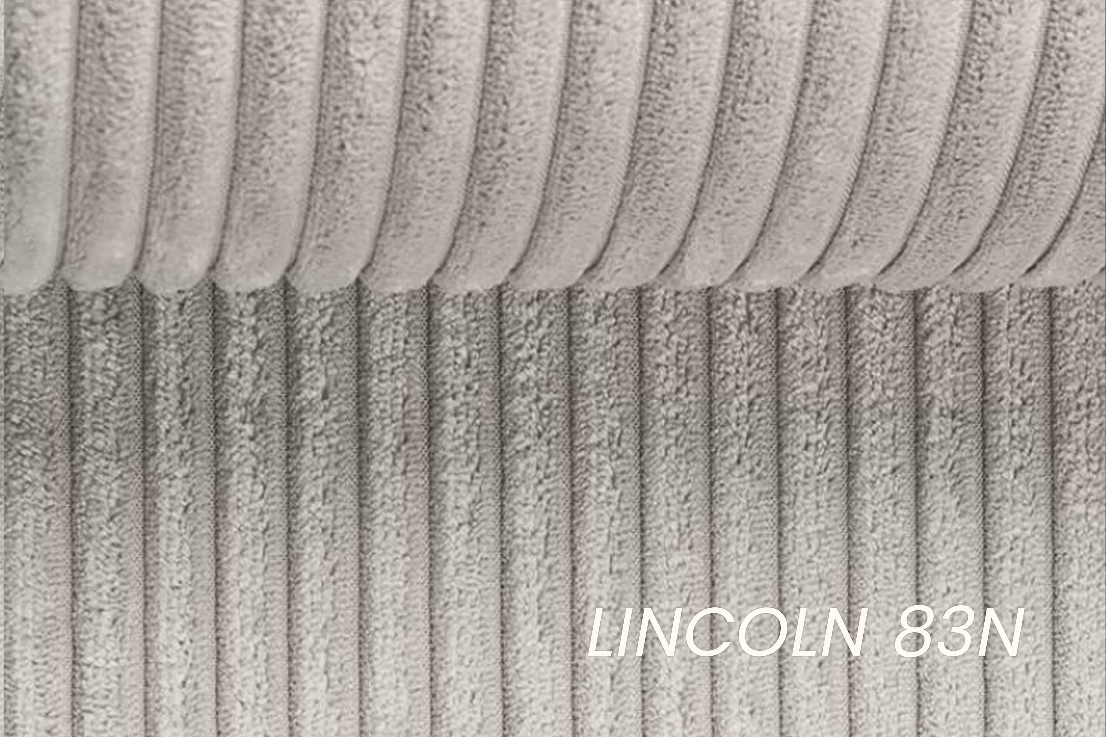 Rohová rozkladacia sedacia súprava Flabio L Pravá - béžový menčester Lincoln 83 Rohová sedacia súprava s funkciou spania Flabio L pravá strana - béžový MENČESTER Lincoln 83