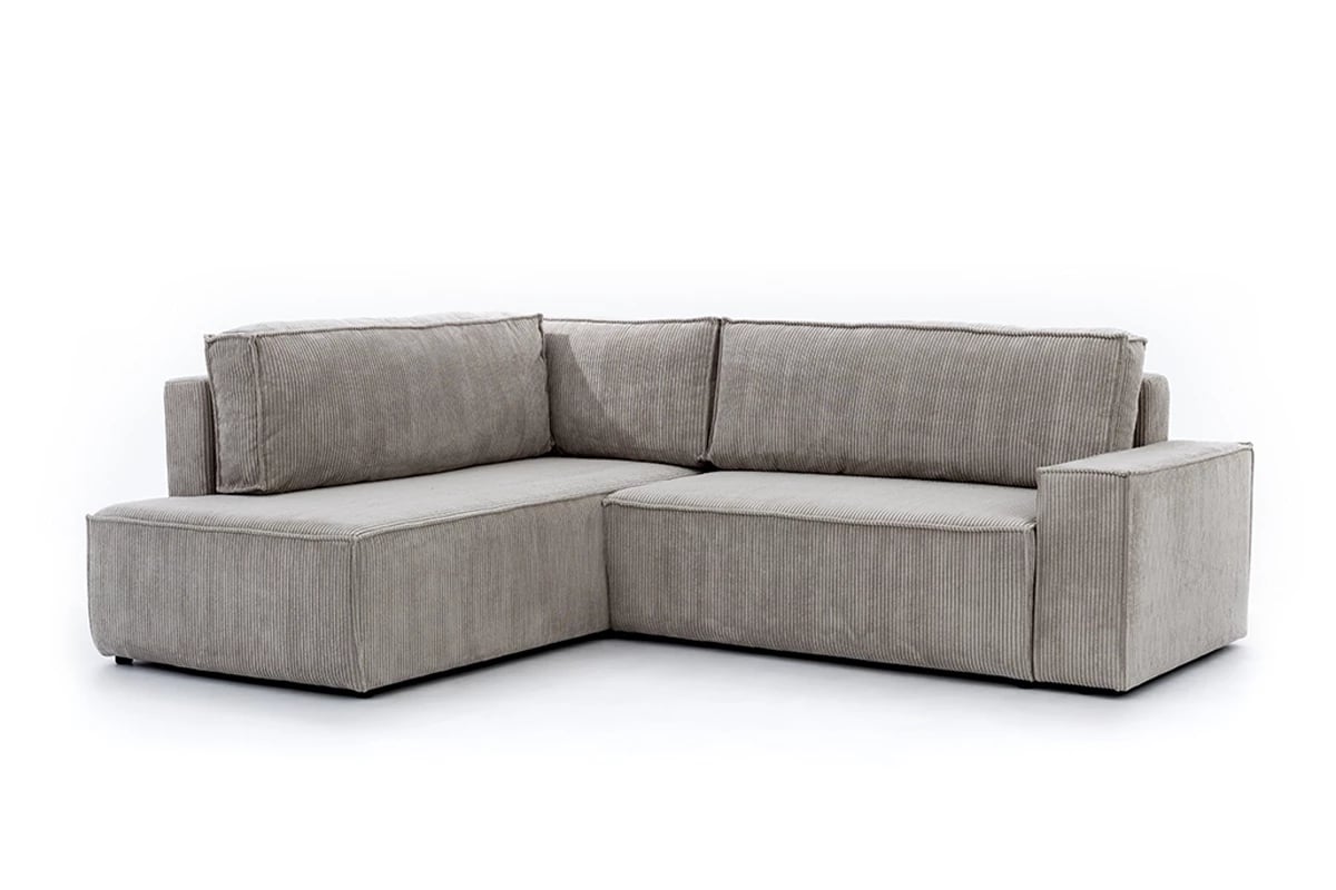 Rozkladacia rohová sedacia súprava Flabio L Rohová rozkladacia sedačka Flabio L - látka Anafi 7, ľavá strana 