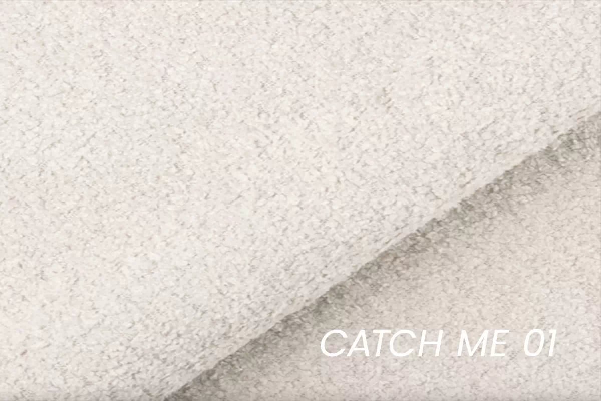 Rohová rozkladacia sedacia súprava Lotulis Mini Ľavá - krémová látka Boucle Catch Me 01 Rohová sedacia súprava s funkciou spania Lotulis Mini Ľavá strana - kremowa boucle Catch Me 01