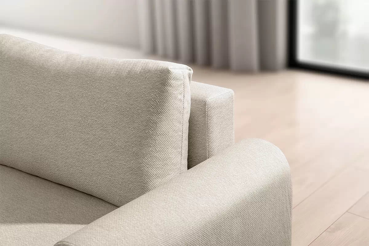 Rozkládací rohová sedací souprava Lotulis U - krémová Ado 1601 Rohová sedací souprava rozkládací Lotulis U - kremowa plecionka Ado 1601 