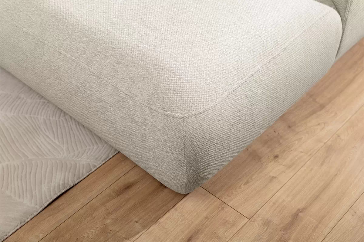 Rozkládací rohová sedací souprava Lotulis U - krémová Ado 1601 Rohová sedací souprava rozkládací Lotulis U - kremowa plecionka Ado 1601 