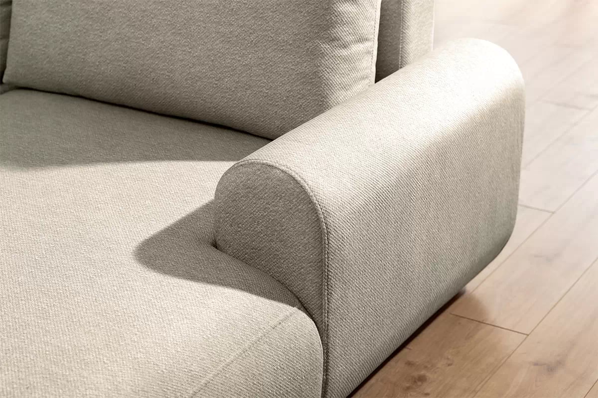 Rozkládací rohová sedací souprava Lotulis U - krémová Ado 1601 Rohová sedací souprava rozkládací Lotulis U - kremowa plecionka Ado 1601 