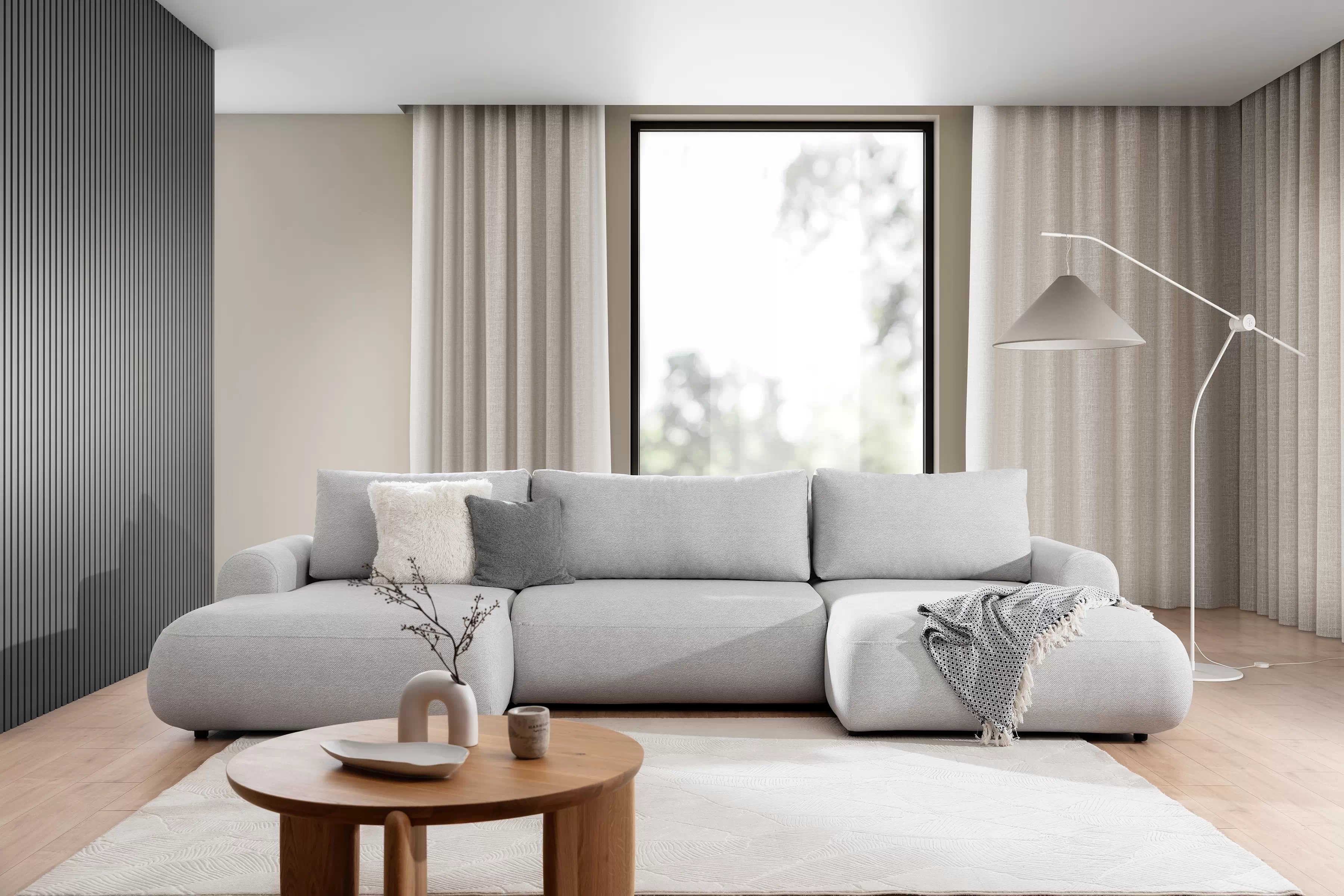 Rozkládací rohová sedací souprava Lotulis U Rohová sedací souprava rozkládací Lotulis U