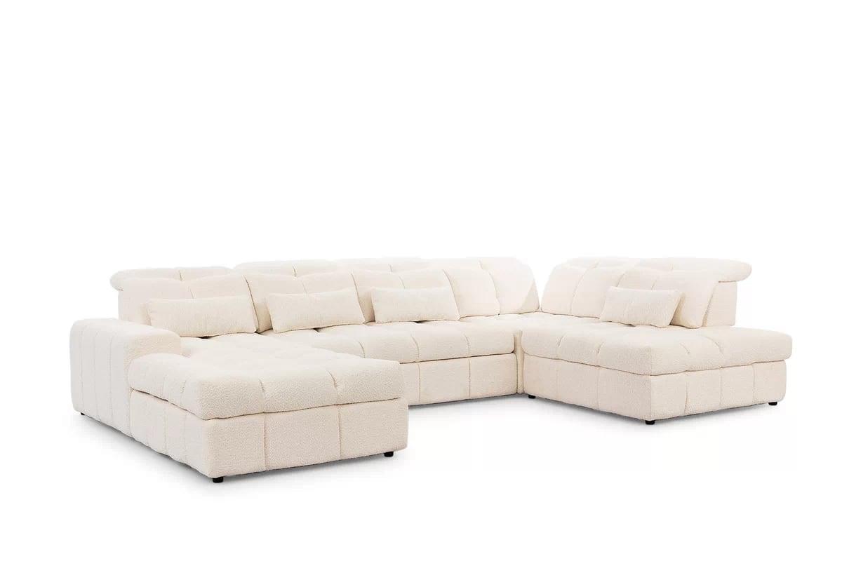 Rohová sedacia súprava Magnelio U III s rozkladacou funkciou Rohová sedacia súprava s funkciou spania Magnelio U III