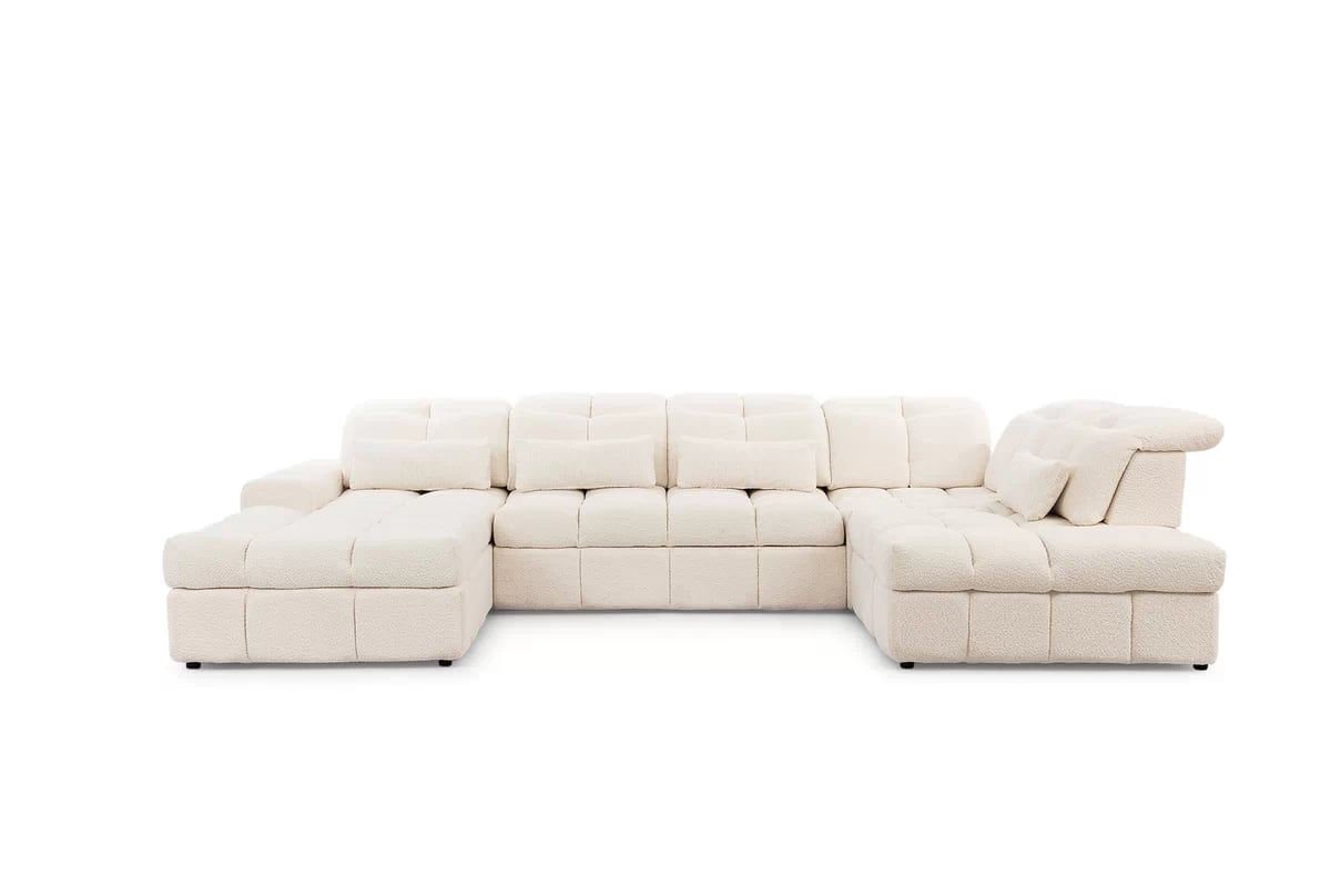 Rohová sedacia súprava Magnelio U III s rozkladacou funkciou Rohová sedacia súprava s funkciou spania Magnelio U III