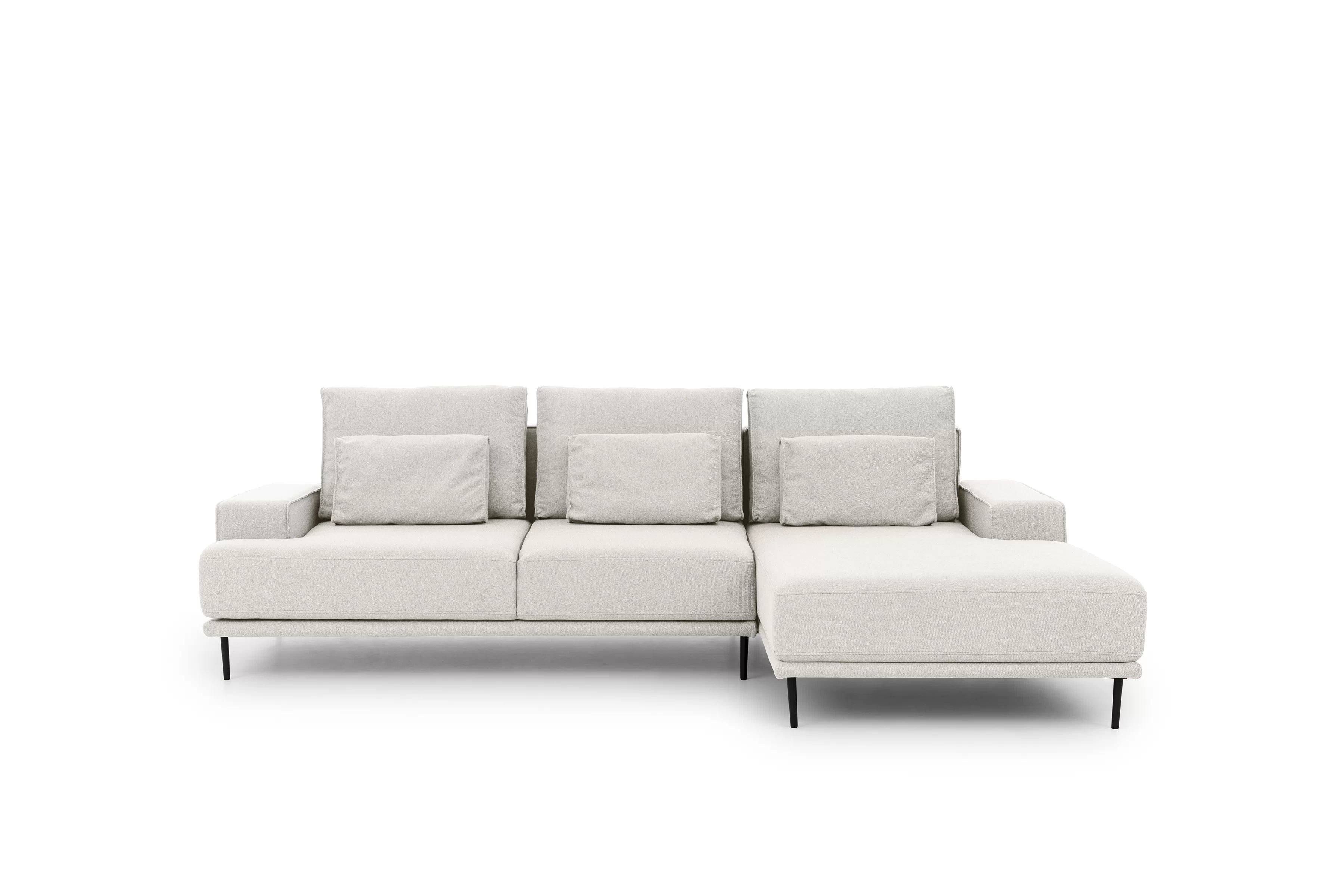 Moderná Rozkladacia rohová sedacia súprava Nicole Mini Rohová sedacia súprava s funkciou spánku Nicole Mini