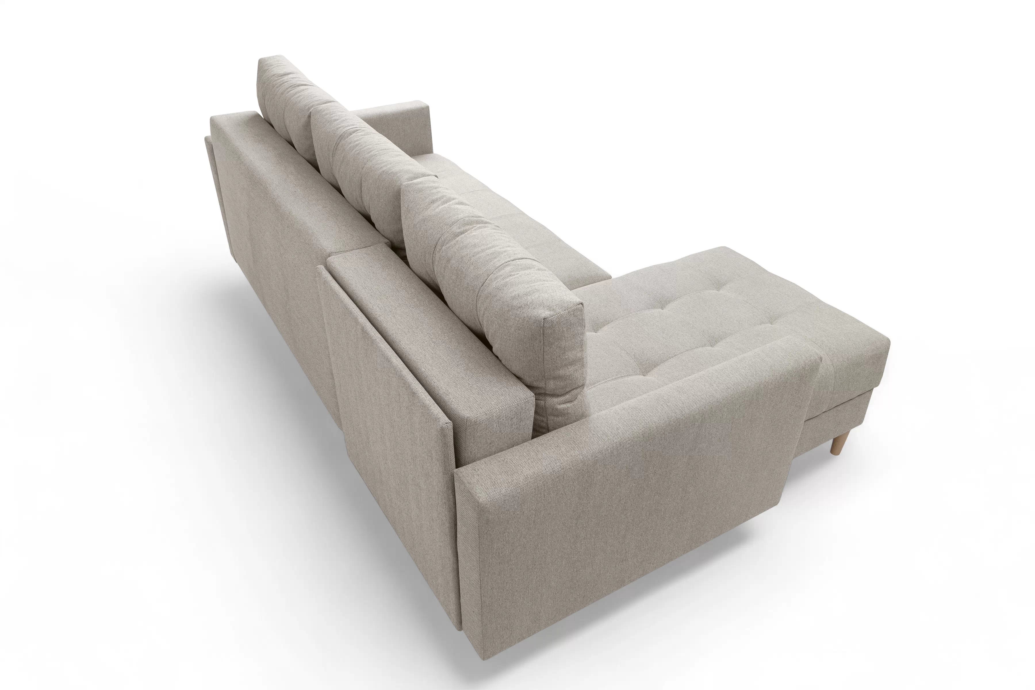 Rozkladacia rohová sedacia súprava Romano L Rohová sedacia súprava s funkciou spánku Romano L