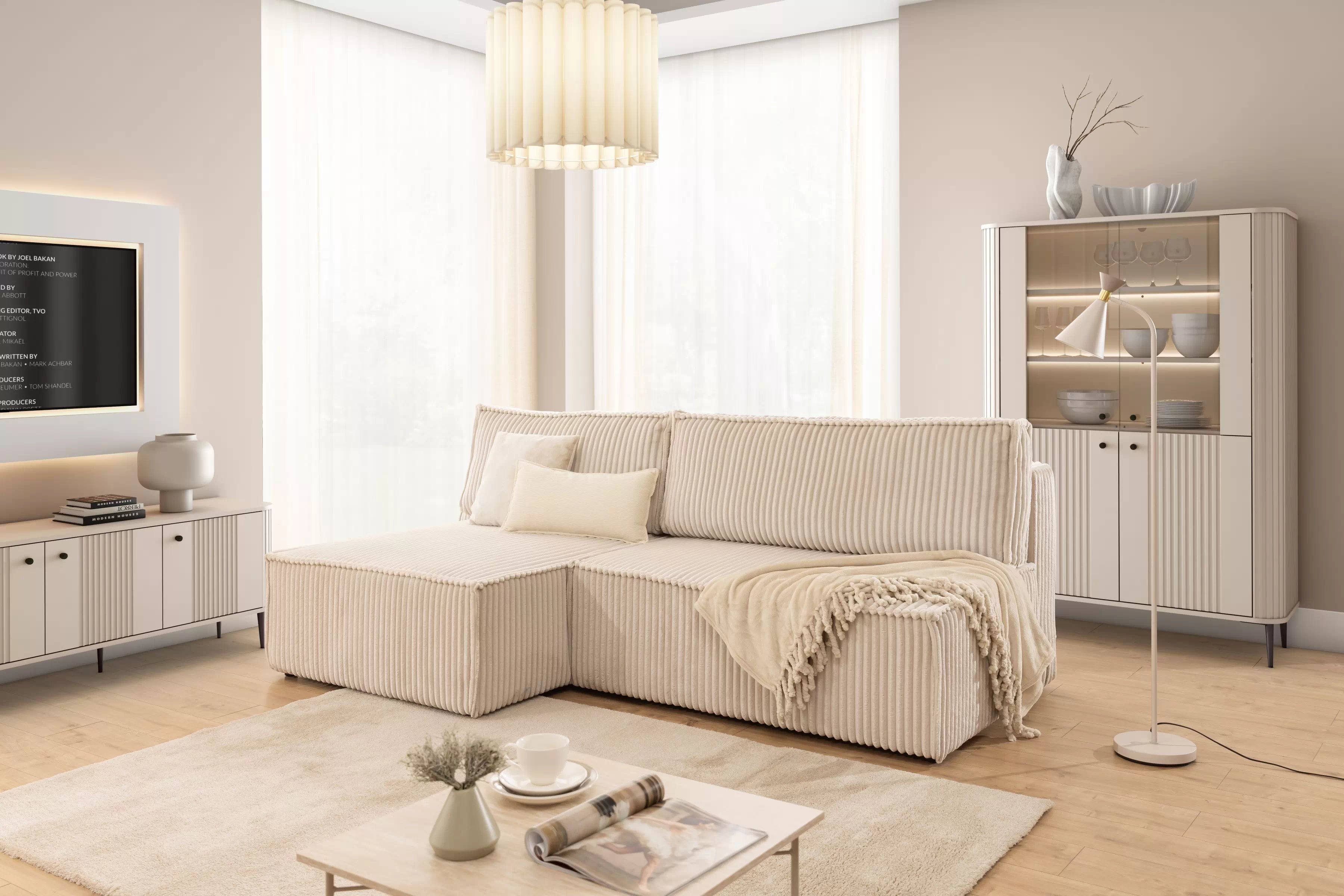 Rohová sedacia súprava Solvero Mini s funkciou spania Rohová sedacia súprava s funkciou spánku Solvero Mini