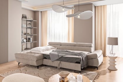 Rohová sedacia súprava Valoris Mini rozkladacia Rohová sedacia súprava s funkciou spánku Valoris Mini 