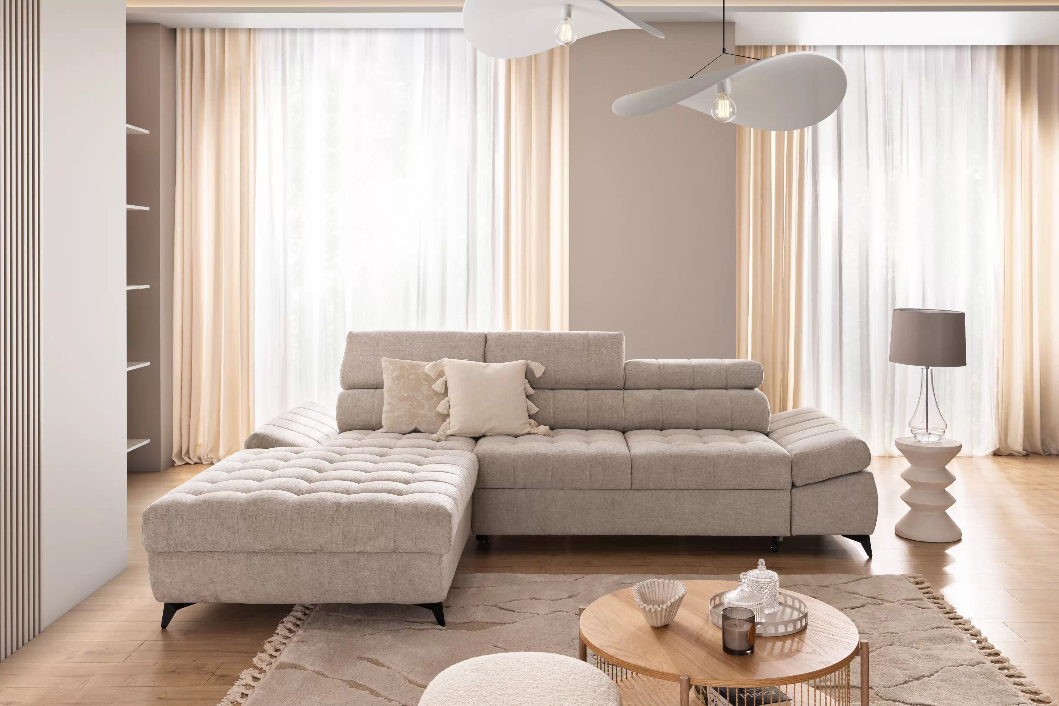 Rohová sedacia súprava Valoris Mini rozkladacia Rohová sedacia súprava s funkciou spánku Valoris Mini 