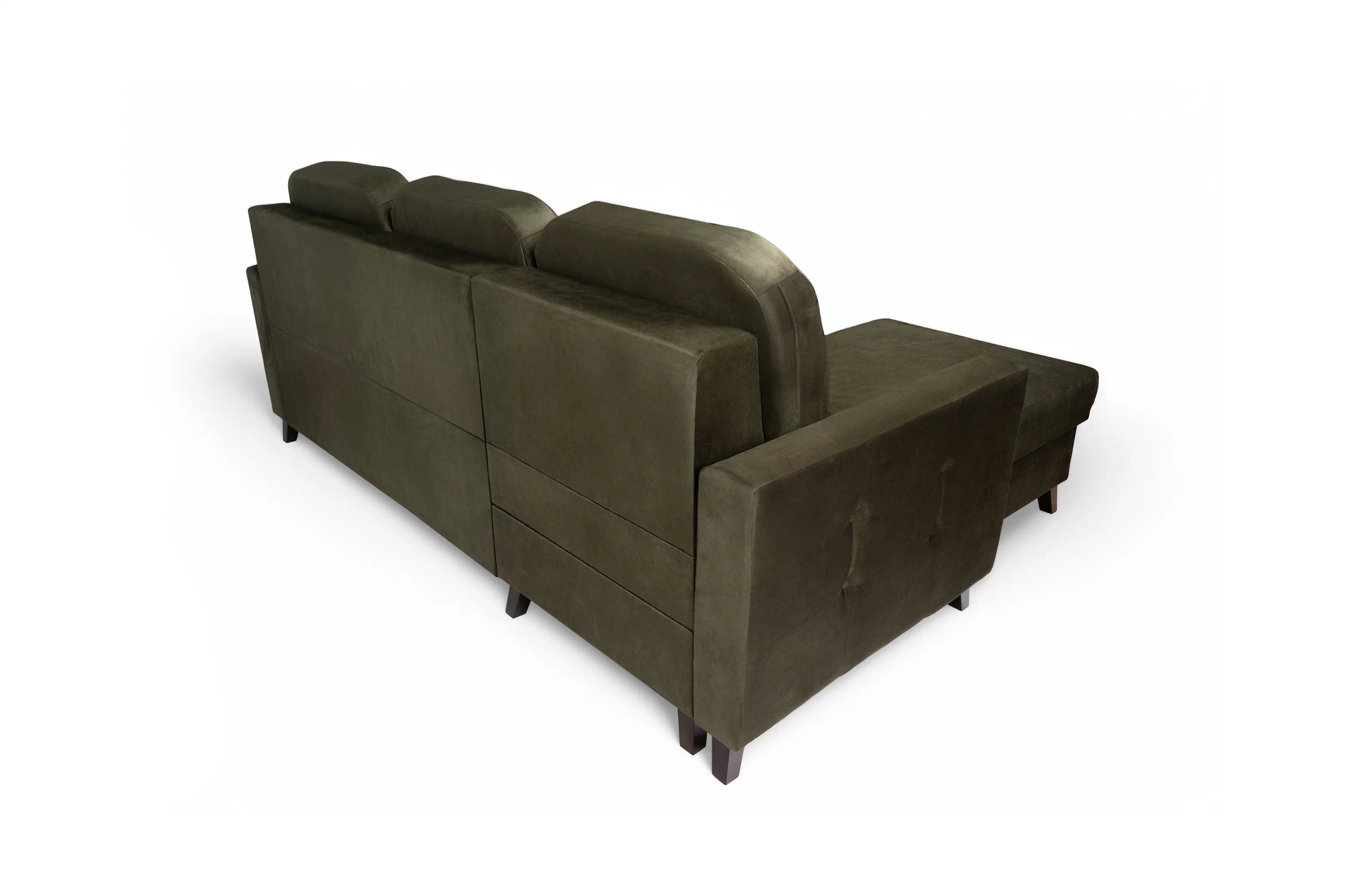 Rozkladacia rohová sedacia súprava Vanisa Mini Rohová sedacia súprava s funkciou spánku Vanisa Mini