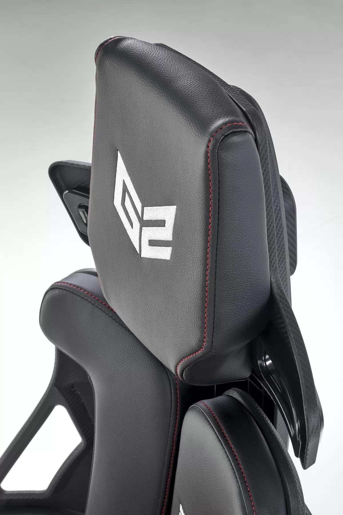 Herní židle Nitro - černá ekokůže / červená nitro Křeslo gabinetowy eco Kůže / potahová látka, černá / Červený