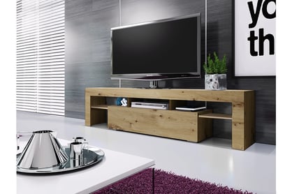 TV stolek Vera 158 cm - dub artisan Skříňka tv Vera do obývacího pokoje