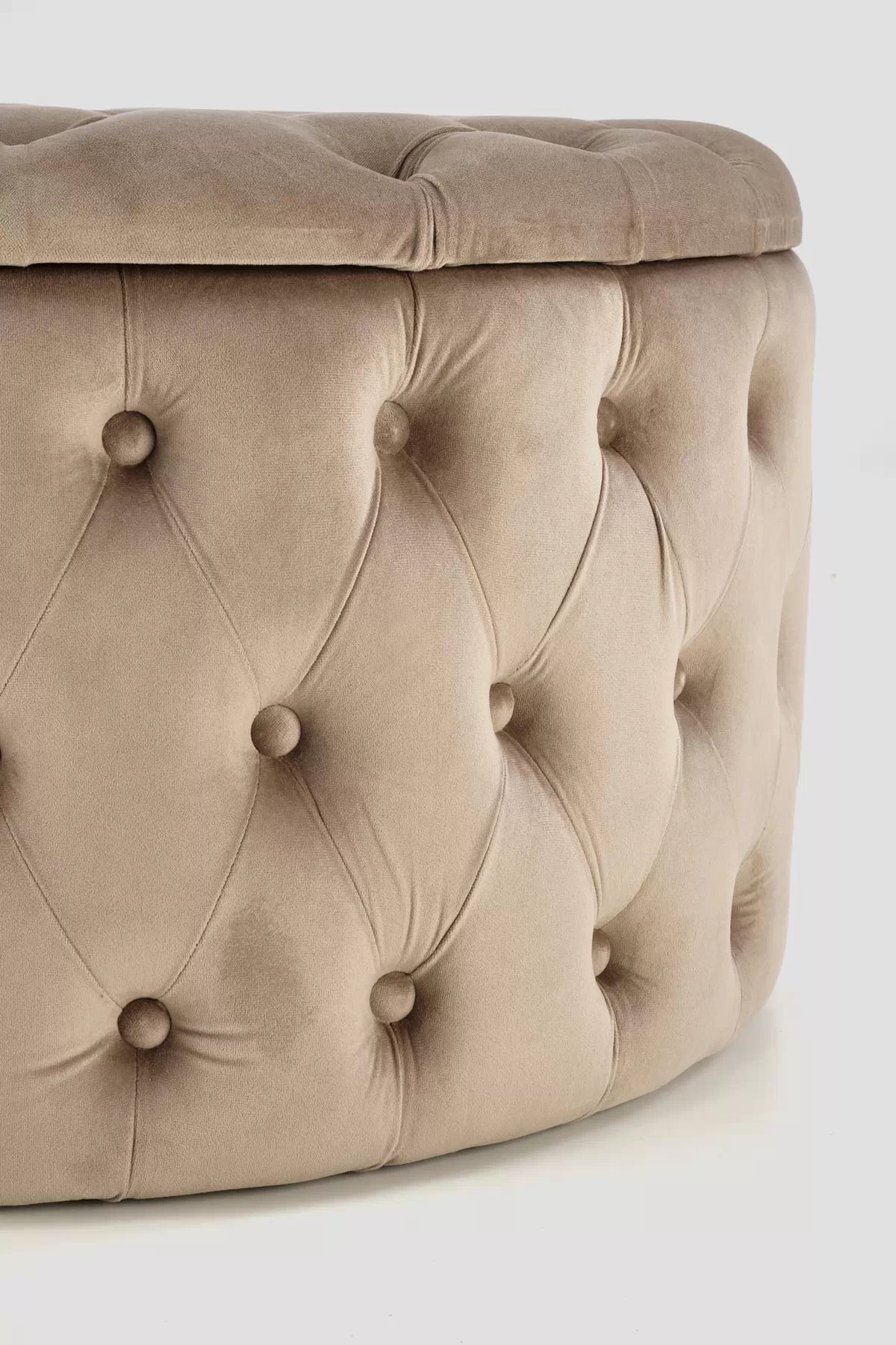 Taburet Nunez 70 cm - béžový samet nunez Taburet béžová