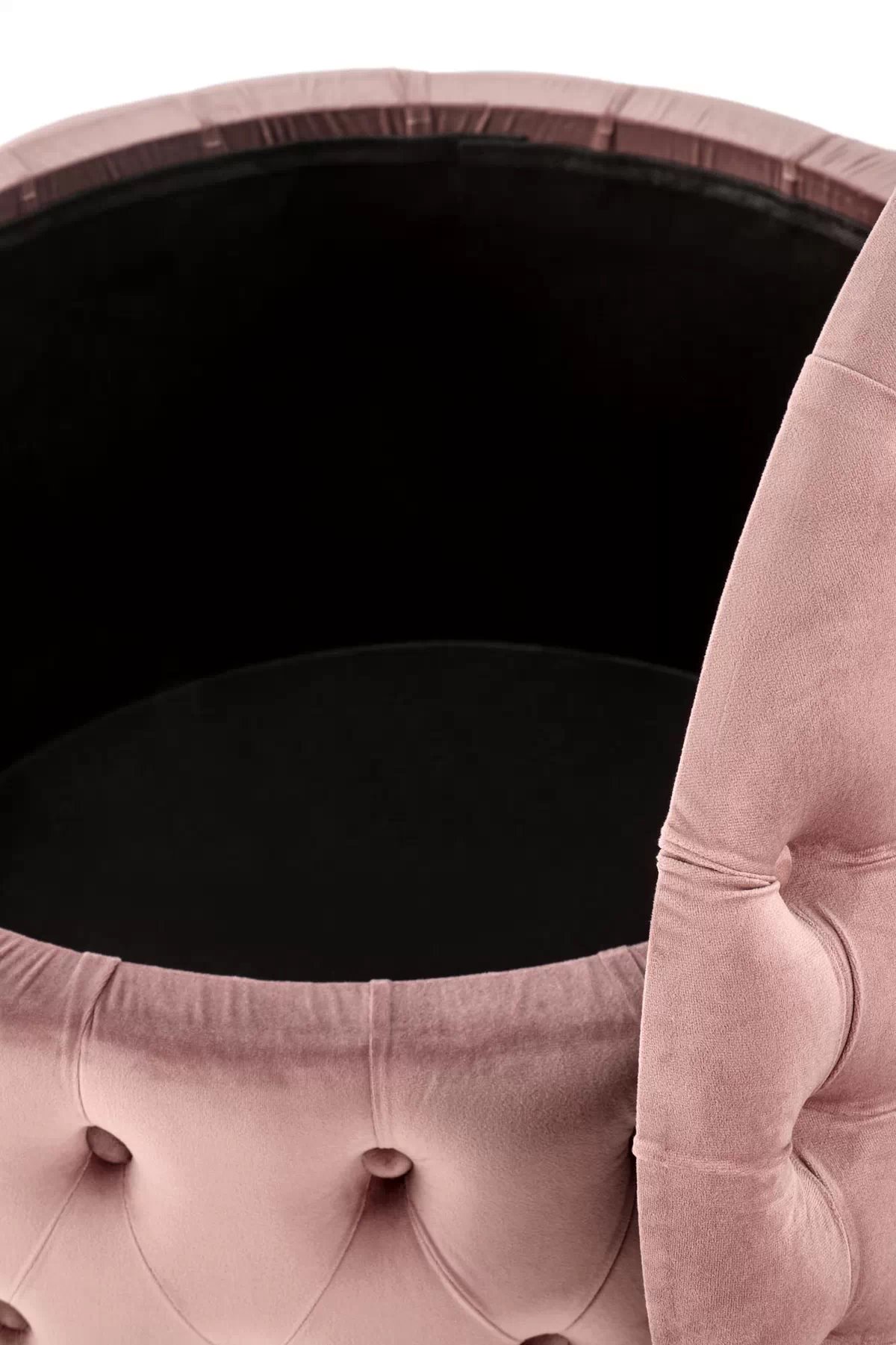 Taburet Nunez 70 cm - růžový samet nunez Taburet Růžová