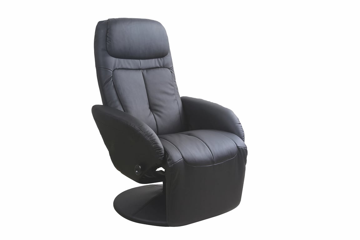 Relaxační křeslo OPTIMA - černé optima recliner Černý