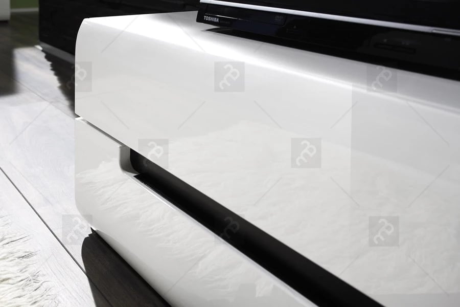 Panel wiszacy Hektor 03 bílá/bílý lesk - Omezená nabídka  Nábytek do obývacího pokoje