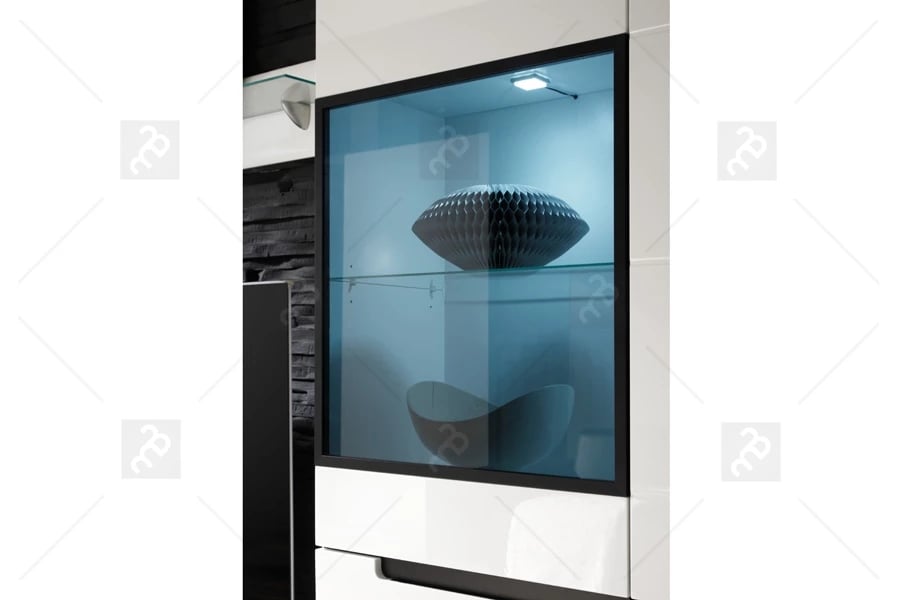 Panel wiszacy Hektor 03 bílá/bílý lesk - Omezená nabídka  Nábytek moderní 