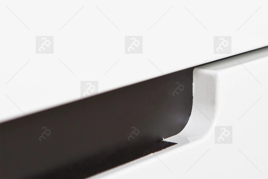 Panel wiszacy Hektor 03 bílá/bílý lesk - Omezená nabídka  moderní úchyty