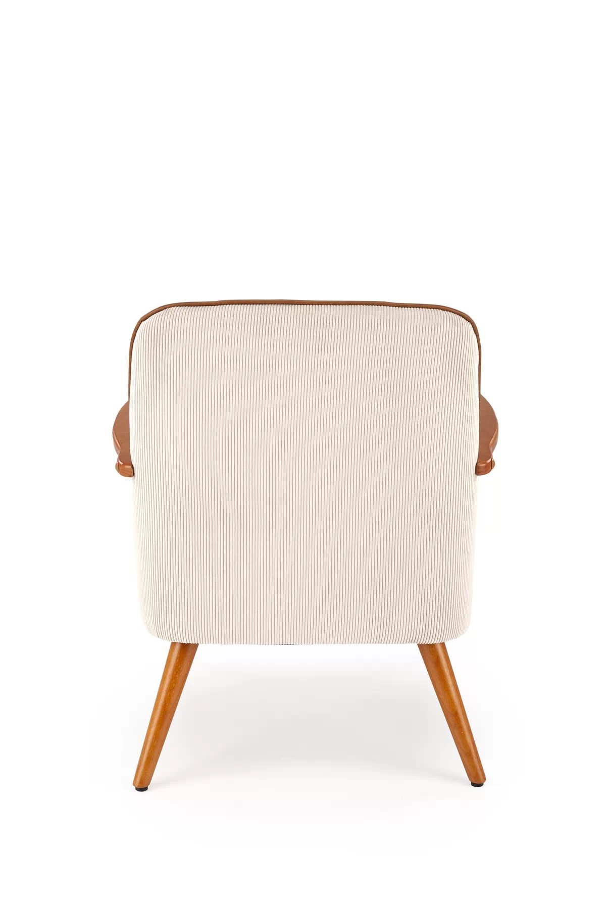 Křeslo Pastore - světlá béžová / světlý ořech pastore Křeslo odpočinkové světlý béžová / světlý ořech