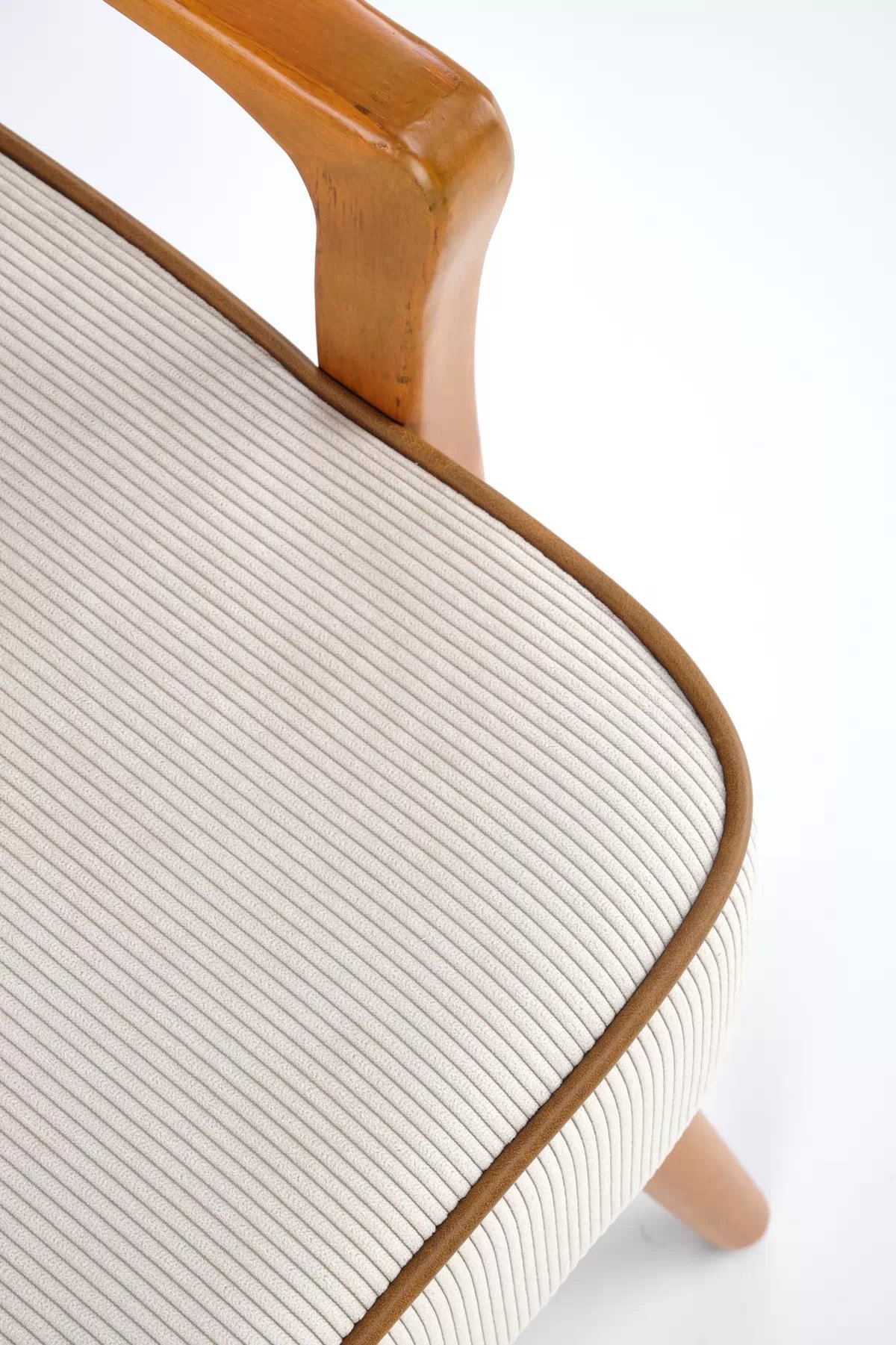 Křeslo Pastore - světlá béžová / světlý ořech pastore Křeslo odpočinkové světlý béžová / světlý ořech