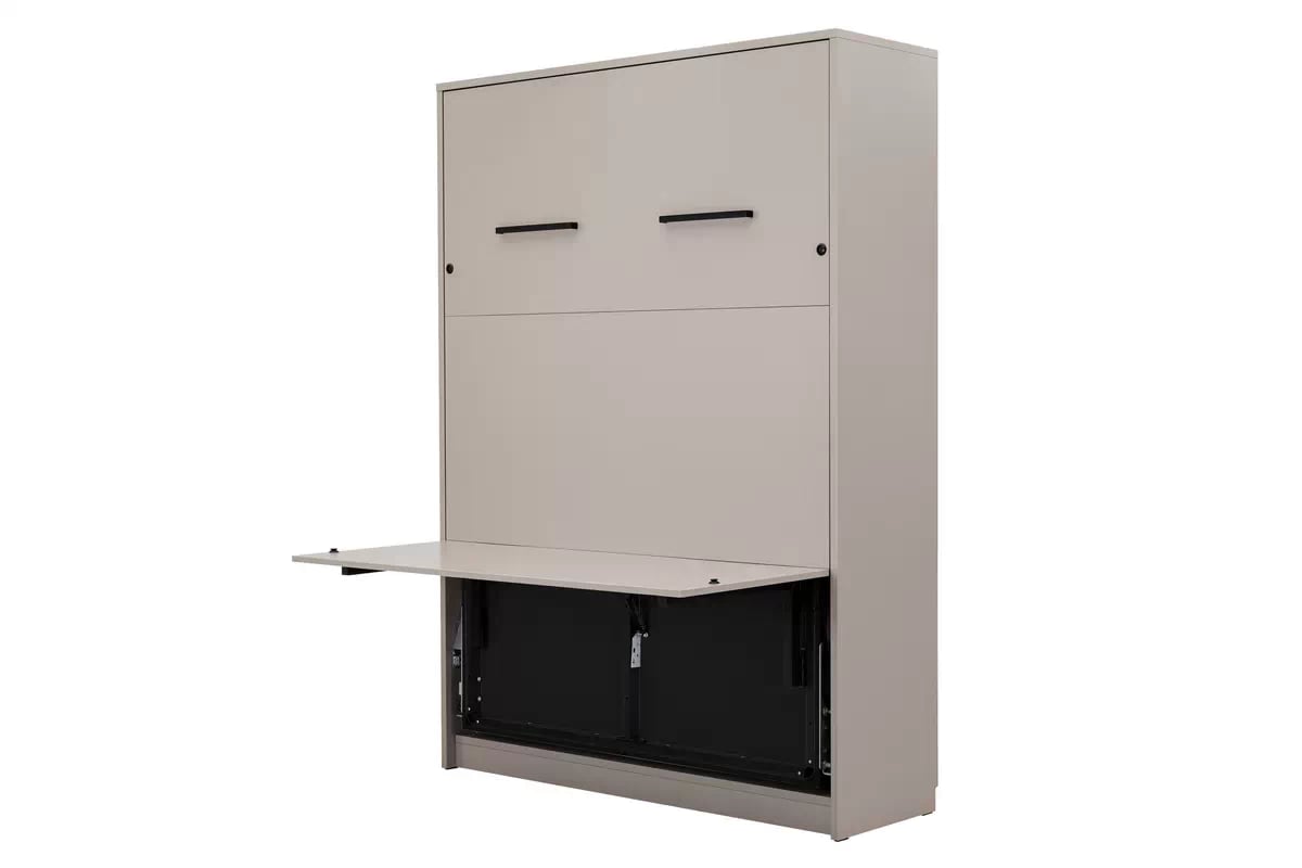Vertikálna sklápacia posteľ Genius 140x200 s písacím stolom - congo / kašmír Polkotapczan vertikálny Genius 140x200 s písacím stolom - congo / kašmír