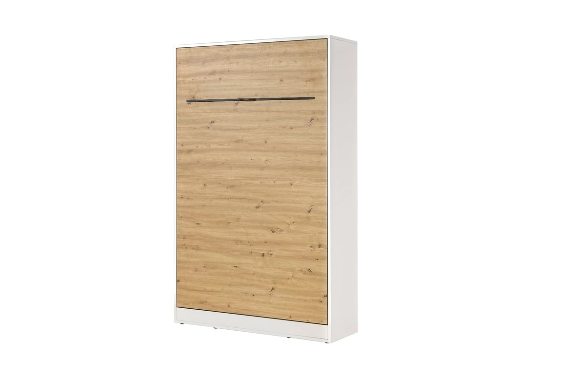 Vertikální půlpostel Lomaro 120x200 - dub artisan / černá úchytka Polkotapczan vertikální Lomaro 120x200 - dub artisan / uchwyt černá 