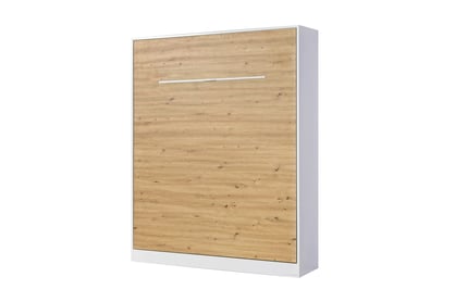 Vertikální půlpostel Lomaro 160x200 - dub artisan / bílá úchytka Polkotapczan vertikální Lomaro 160x200 - dub artisan / uchwyt bílá
