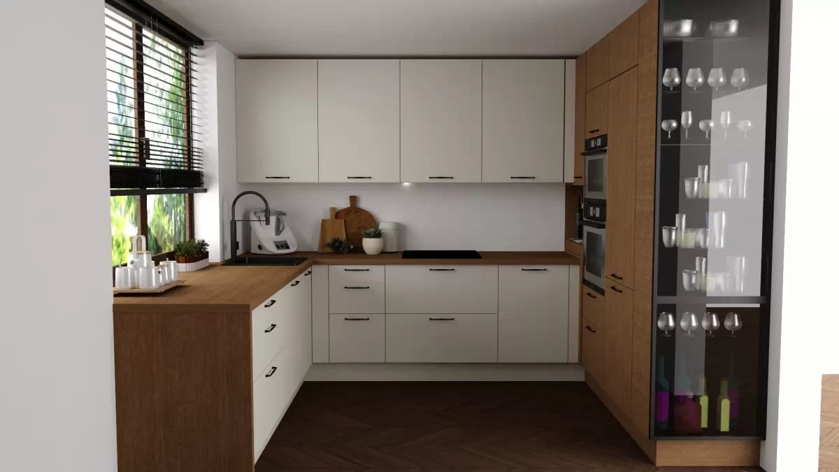 Projekt kuchyně - Nábytek Bogart Projekt kuchni - Nábytek Bogart