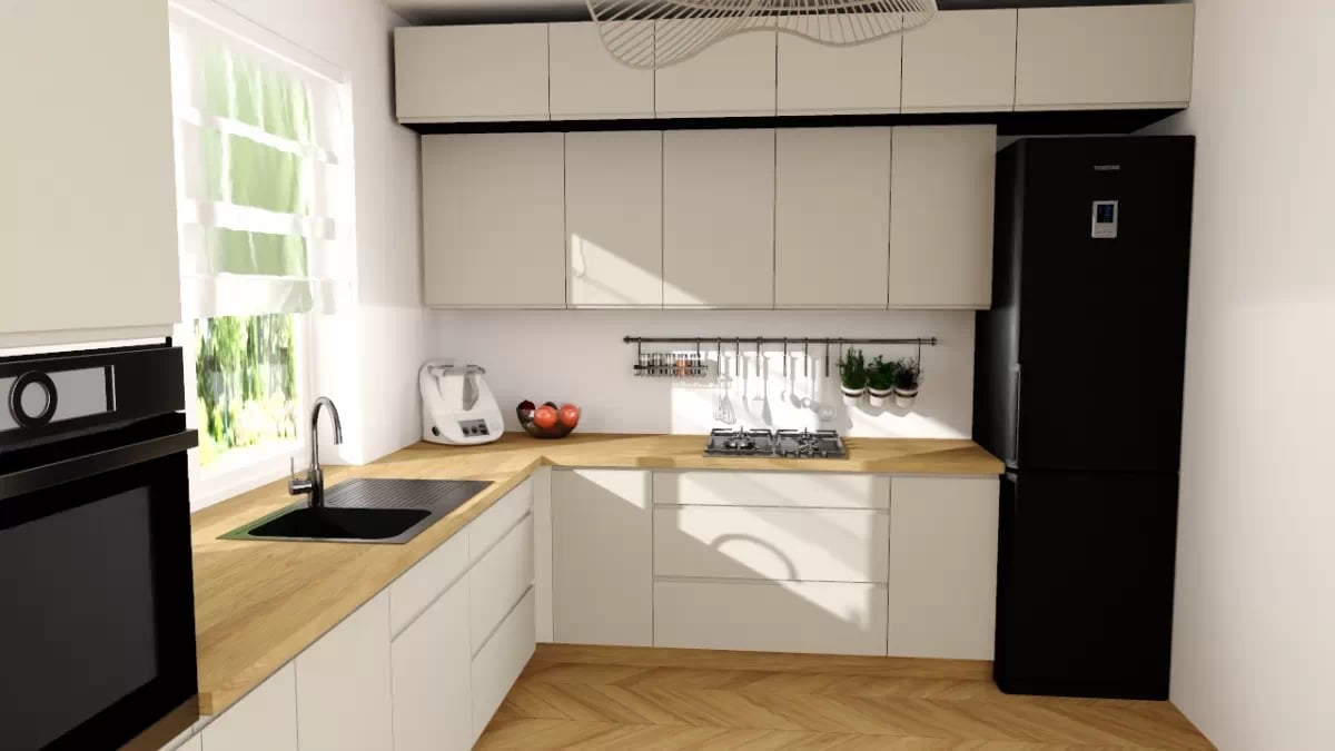 Projekt kuchyně - Nábytek Bogart Projekt kuchni - Nábytek Bogart