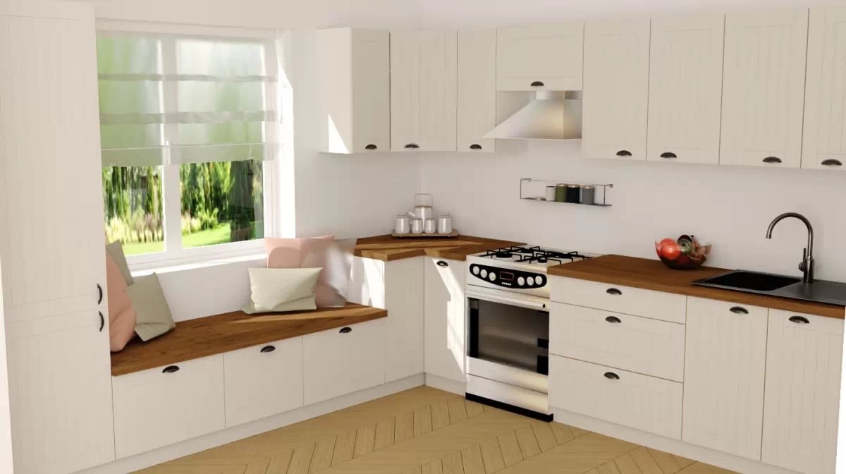 Projekt kuchyně - Nábytek Bogart Projekt kuchni - Nábytek Bogart