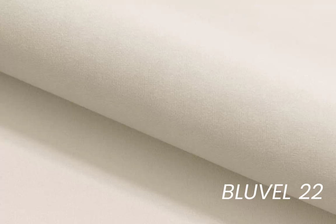 Taburet Magnelio Mini - krémový zamat Bluvel 22 Taburet Magnelio Mini - Krémový velúr Bluvel 22