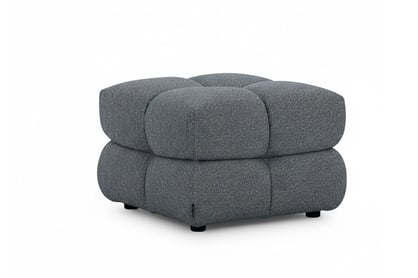 Taburet Magnelio Mini - sivá bouclé Raven 10 Taburet Magnelio Mini - šedá boucle Raven 10