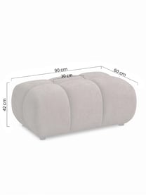 Čalouněná taburetka Lutario Mini - hnědý chenil Vibe 26 Taburet čalouněná Lutario Mini - hnědá šenil Vibe 26