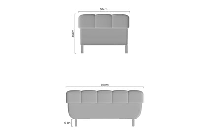 Taburetka Tyrion Taburet Tyrion čalúnená 