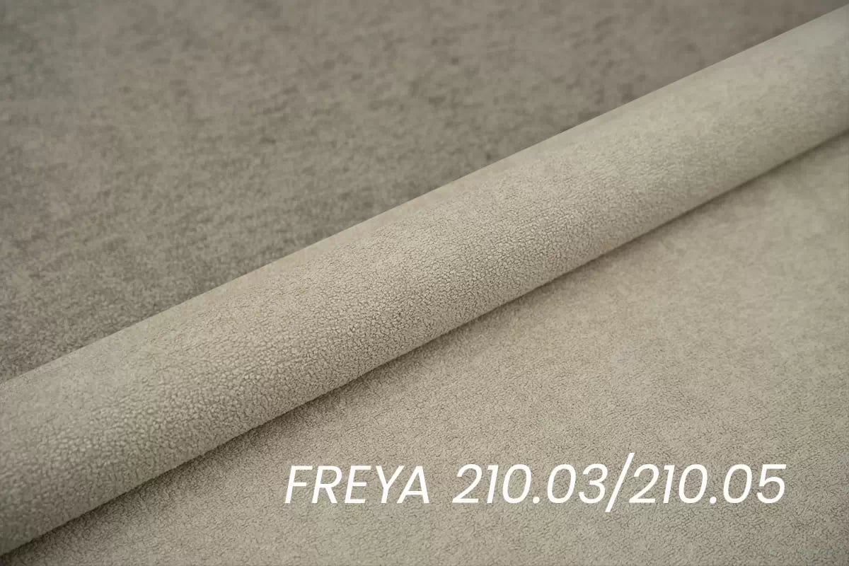 Taburet Tulia Mini - béžová Freya 210-03 + 210-05 - konec série PufaTulia Mini - béžová Pletenina Freya 210-03 + Freya 210-05 