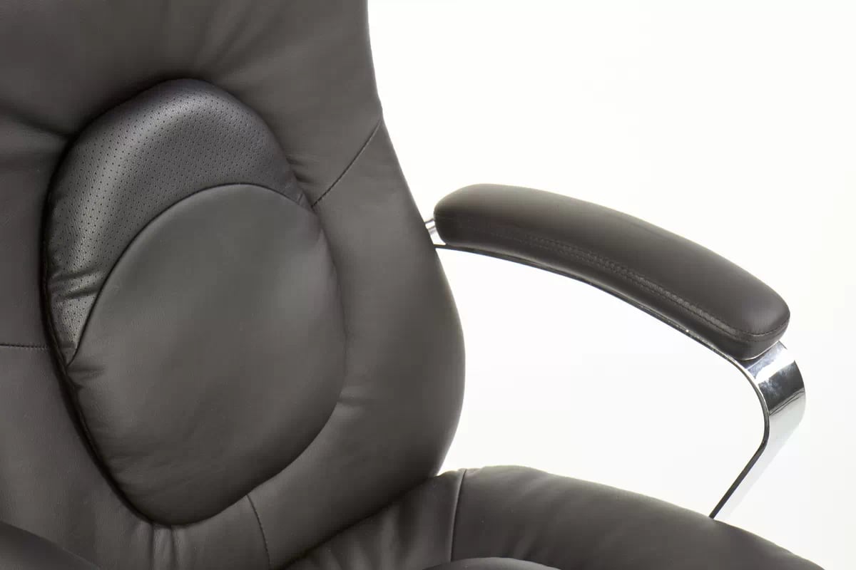 Kancelářské křeslo QUAD - černé quad Křeslo gabinetowy Černý