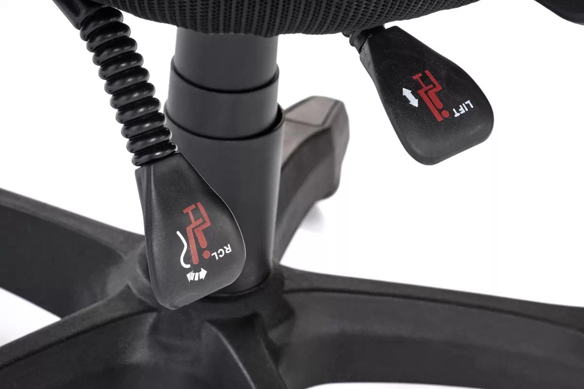 Ergonomické křeslo Monilo - černé ramos Křeslo gabinetowy černá