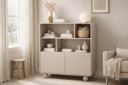 Otevřený regál Vellino 108 cm - kašmír Regál otwarty Vellino 108 cm - kašmír 