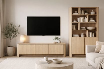 Regál Sorrenti 103 cm dvojdverový - dub vicenza Regál Sorrenti 103 cm dvojdverový - Dub vicenza