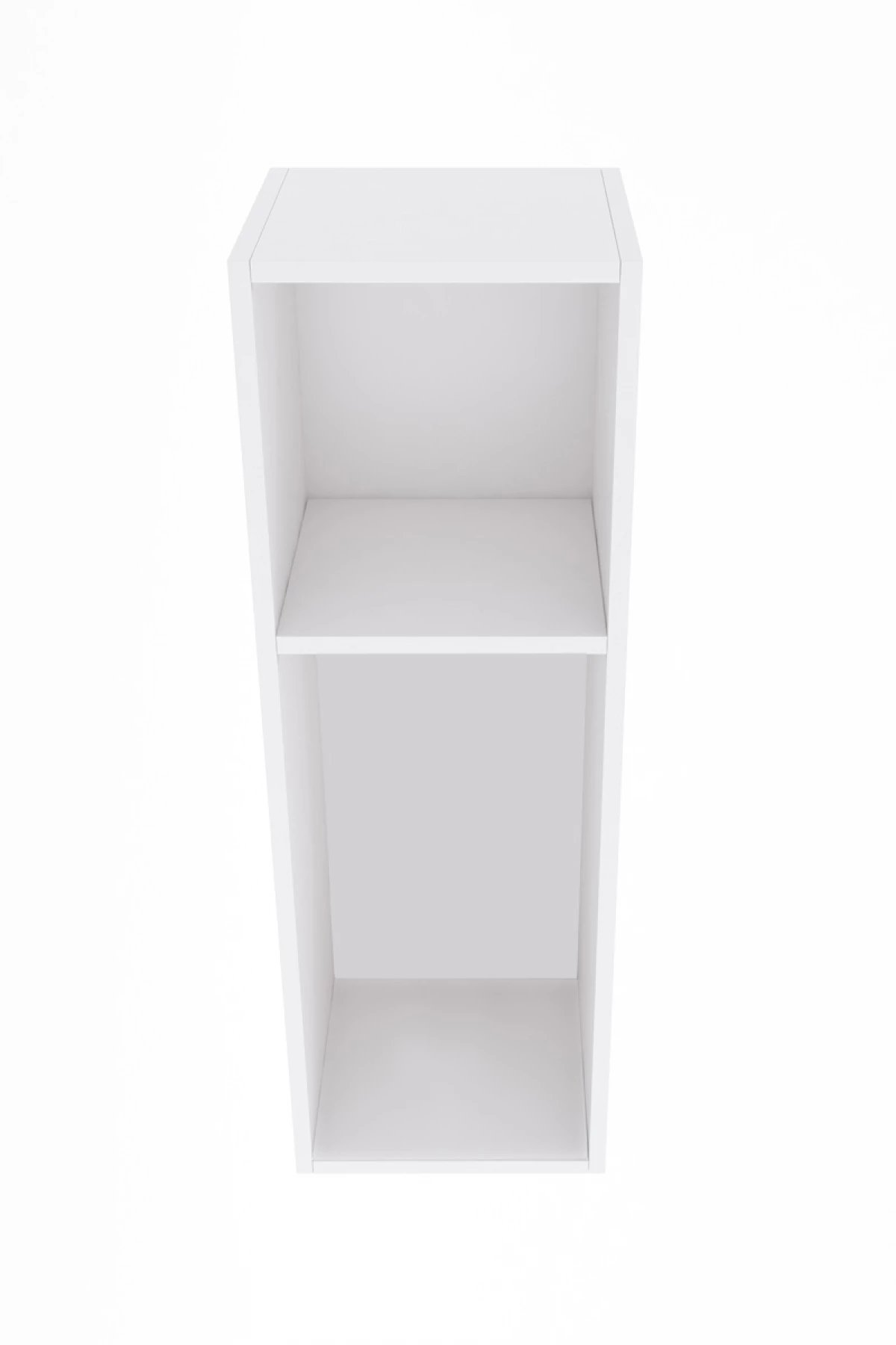 Regál závesný vertikálny Combo 7 - biely Regál závesný vertikálny Combo 7 - biela / MDF biely lesk